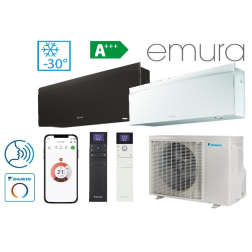 FTXTJ30AB / RXTJ30A Daikin Emura SIENINIS NORDIC ORAS-ORAS ŠILUMOS SIURBLYS 3.0/3.2 kW