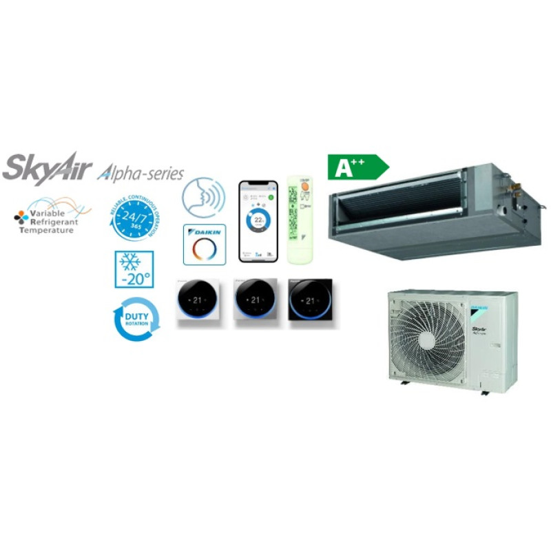 FBA71A9 / RZAG71NV1 Daikin ORTAKINIS MULTISPLIT ORO KONDICIONIERIUS 6.8/7.5 kW