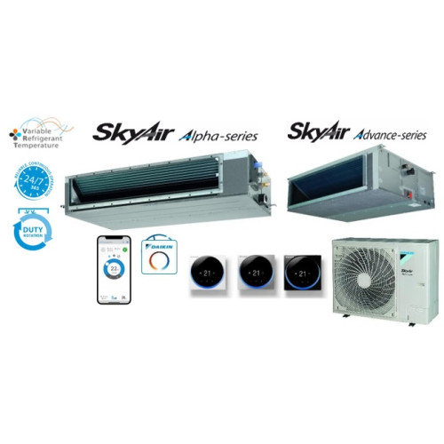 FDA250A / RZA250D Daikin ORTAKINIS MULTISPLIT ORO KONDICIONIERIUS 22.0/24.0kW