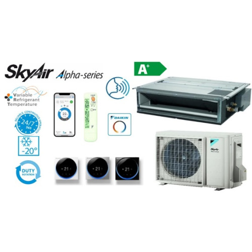 FDXM50F9 / RZAG50A Daikin ORTAKINIS MULTISPLIT ORO KONDICIONIERIUS 5.0/5.0 kW