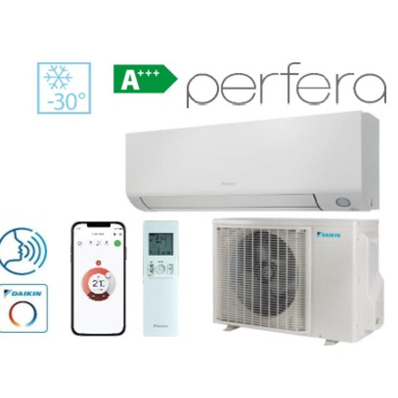 FTXTM30A / RXTM30A Daikin Perfera WALL-MOUNTED NORDIC AIR-TO-AIR HEAT PUMP 3.0/3.2 kW