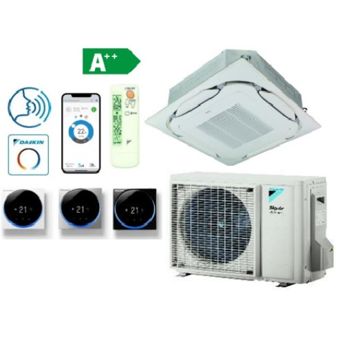 FCAG35B / RZAG35A Daikin KASETINIS (ROUND FLOW) MULTISPLIT ORO KONDICIONIERIUS 3.5/4.0 kW