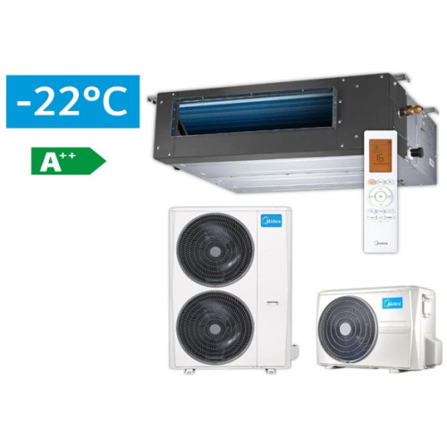 MTI-55HWFNX- QRD0W(GA) / MOE30U-55HFN8- RRD0W(GA) Midea KANALINIS (ORTAKINIS) SPLIT TIPO INVERTERINIS ORO KONDICIONIERIUS