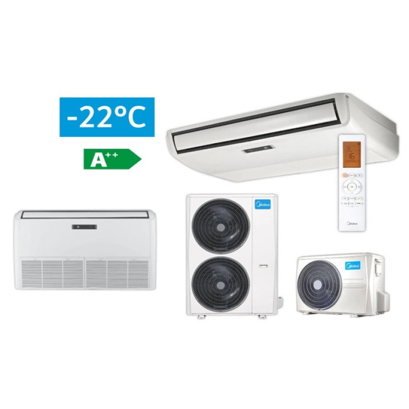 MUE-55HRFNX- QRD0W(GA) / MOE30U-55HFN8- RRD0W(GA) Midea PALUBINIS/GRINDINIS SPLIT TIPO INVERTERINIS ORO KONDICIONIERIUS MUE-55HRFNX- QRD0W(GA) / MOE30U-55HFN8- RRD0W(GA) Midea PALUBINIS/GRINDINIS SPLIT TIPO INVERTERINIS ORO KONDICIONIERIUS