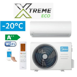 MSAGAU-09HRFNX-QRD0GW / MOX102-09HFN8-QRD0GW Midea WALL-MOUNTED SPLIT-TYPE AIR CONDITIONER / HEAT PUMP XTREME SAVE ECO